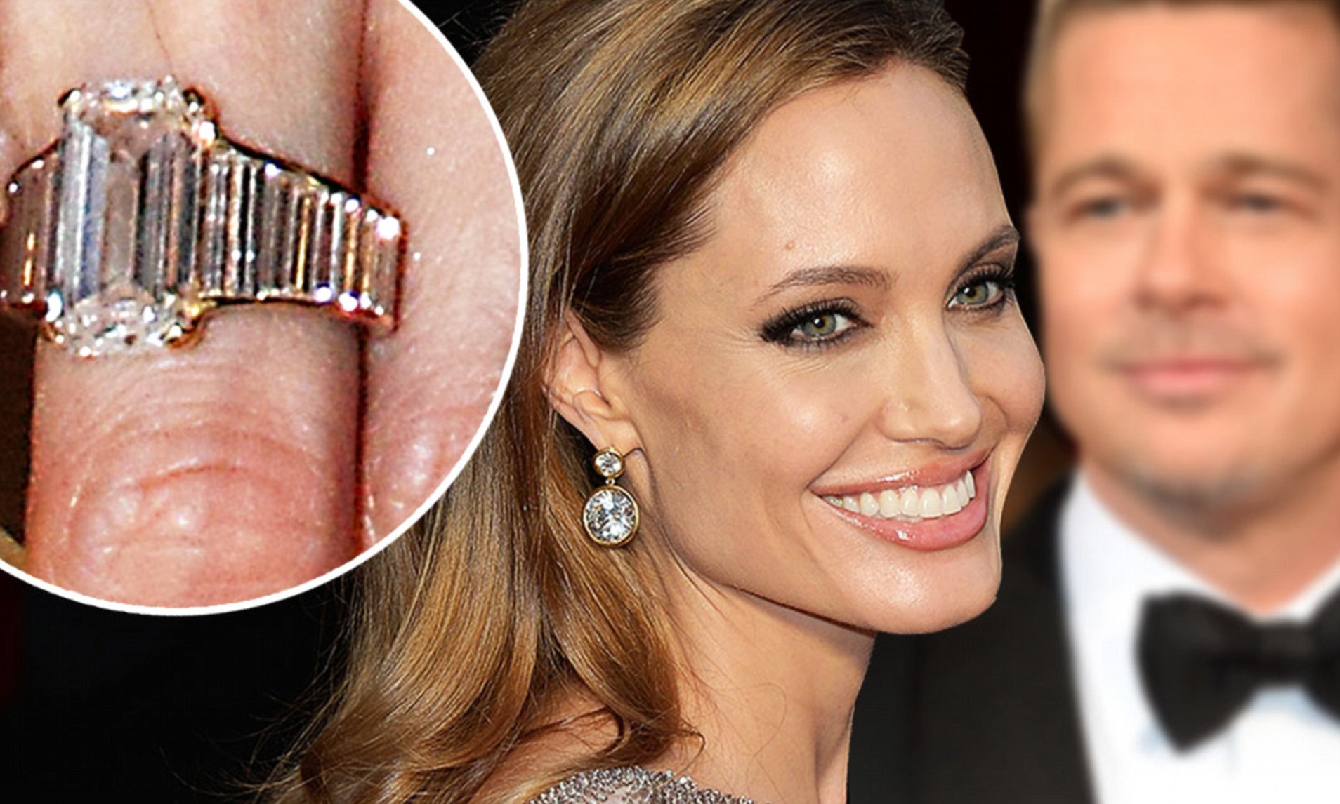 A fresh look at Angelina Jolie's stunning engagement ring