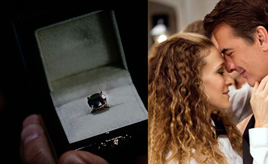 SATC: Everything you need to know about Carrie Bradshaw's engagement rings