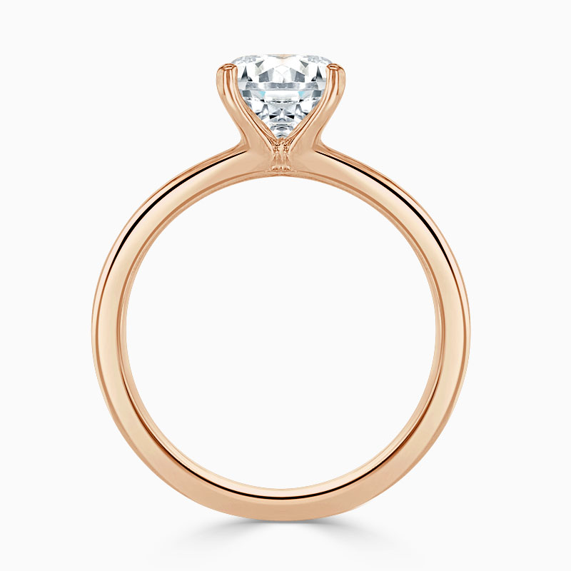18ct Rose Gold Round Brilliant Simplicity Engagement Ring