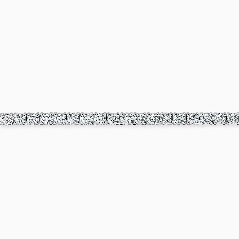 18ct White Gold Diamond Line Bracelet (2.00ct)