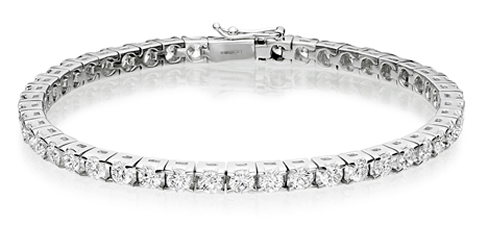 Diamond line bracelet style 