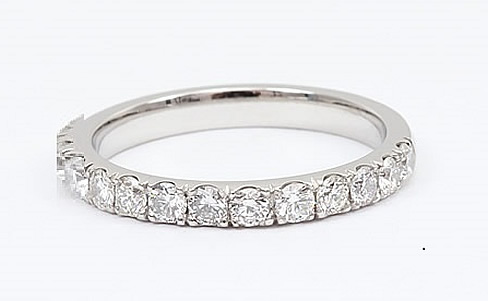 Diamond wedding ring setting