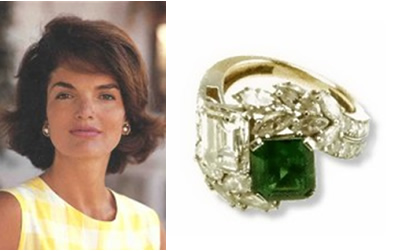 Jacqueline Kennedy engagement ring