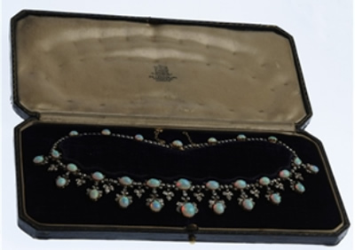 antique diamond necklace