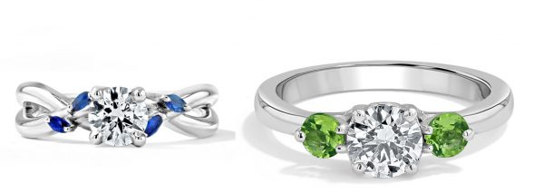 bespoke engagement rings in band