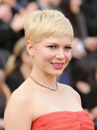 michelle williams diamond necklace at the oscars 2012