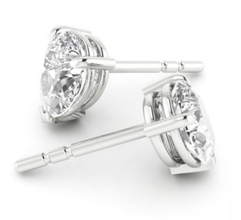 pear shaped diamond earrings 